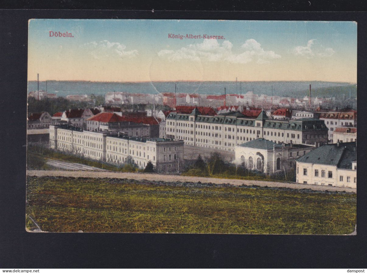 Dt. Reich AK Döbeln König-Albert-Kaserne