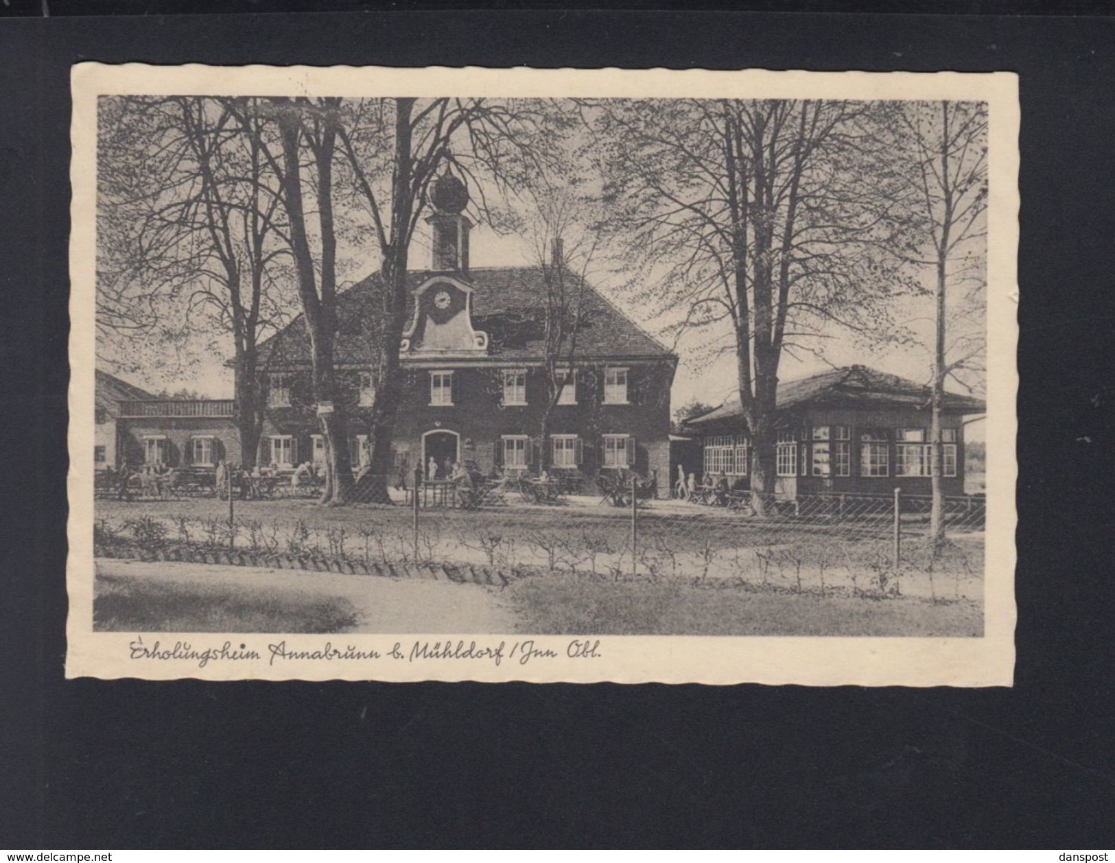 Dt. Reich AK Erholungheim Annabrunn Mühldorf am Inn