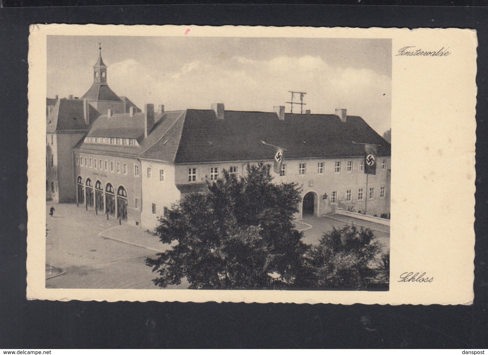 Dt. Reich AK Finsterwalde Schloss