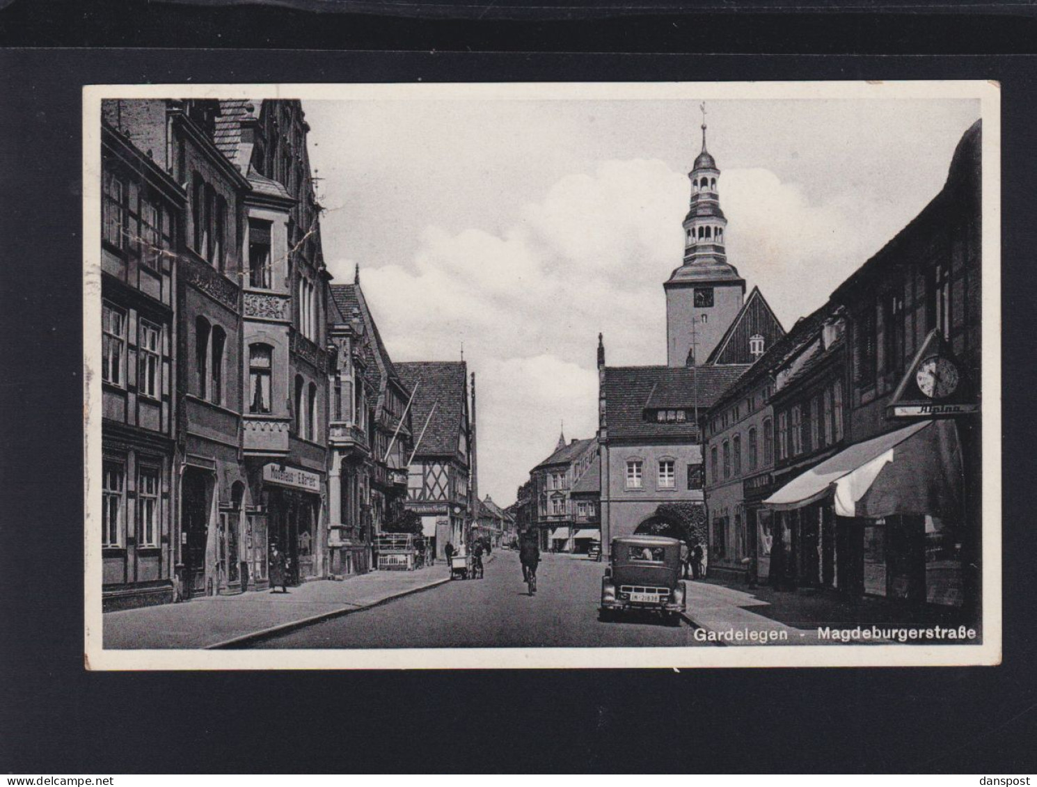 Dt. Reich AK Gardelegen Magdeburgerstrasse