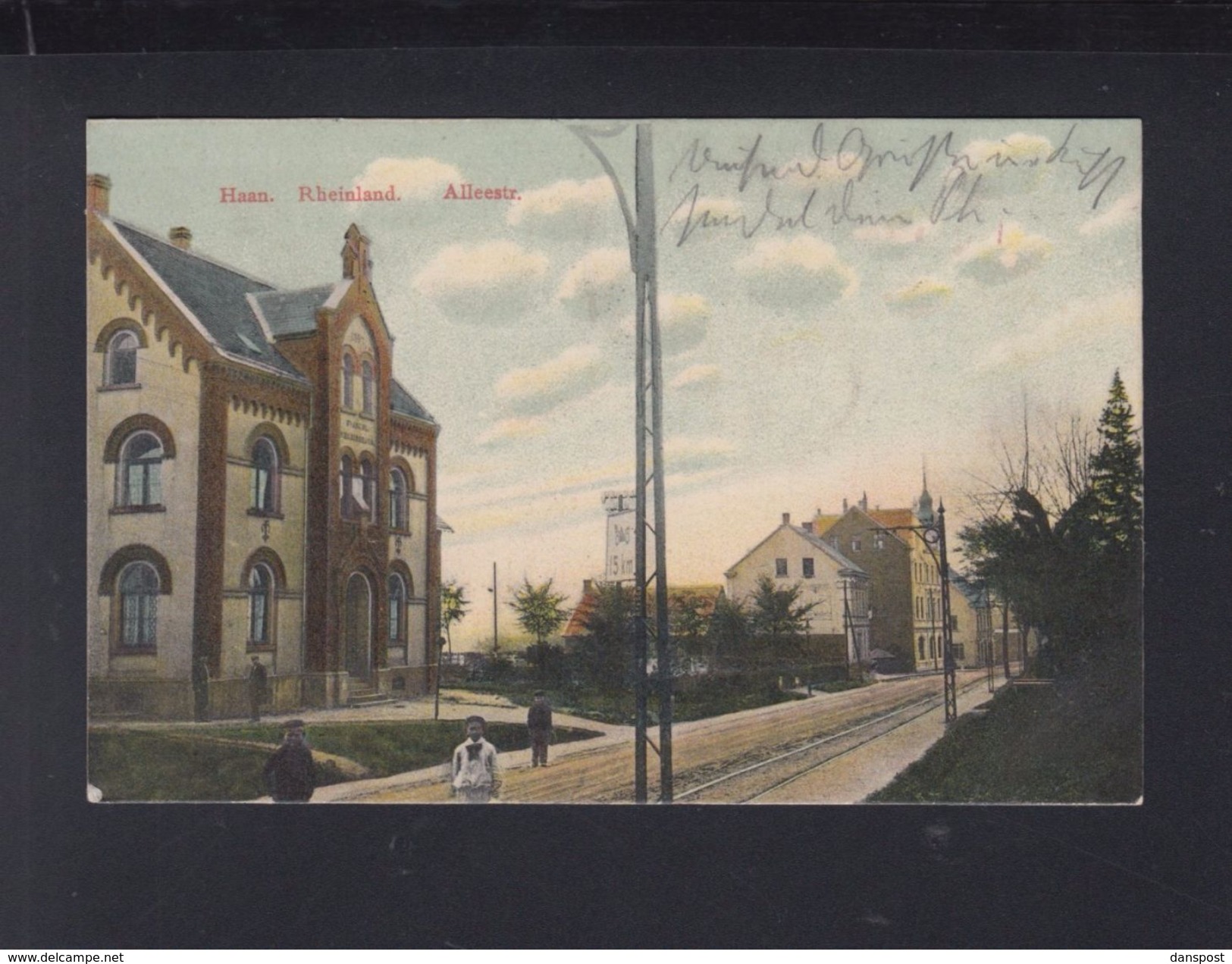 Dt. Reich Ak Haan Alleestrasse