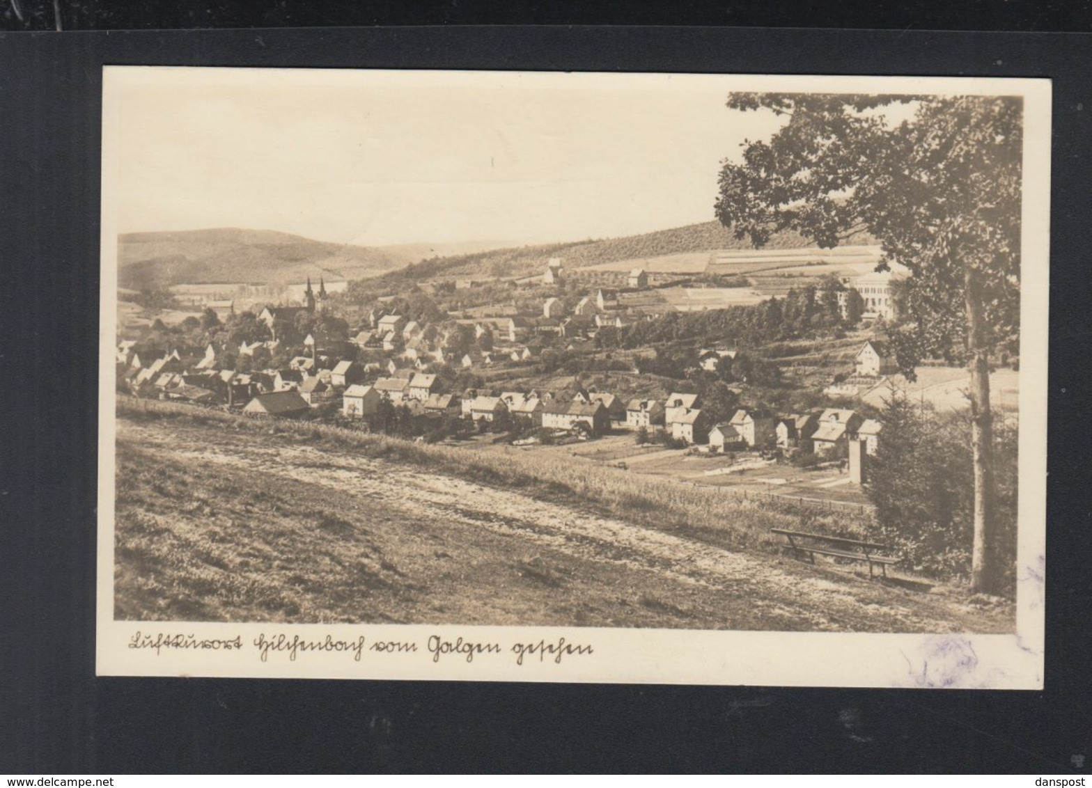Dt. Reich AK Hilchenbach 1942 gelaufen