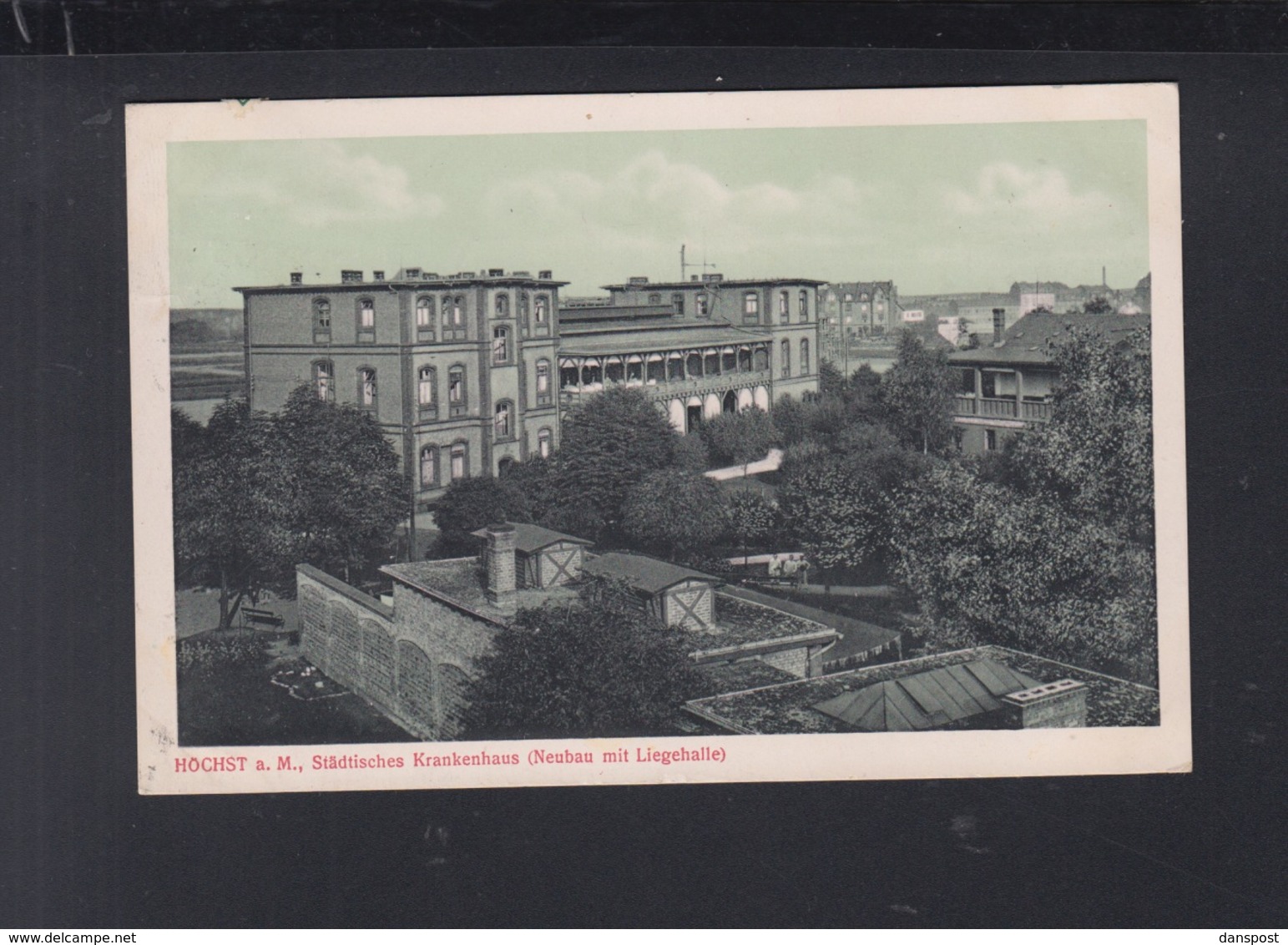 Dt. Reich AK Höchst a. M. Stadtisches Krankenhaus 1906