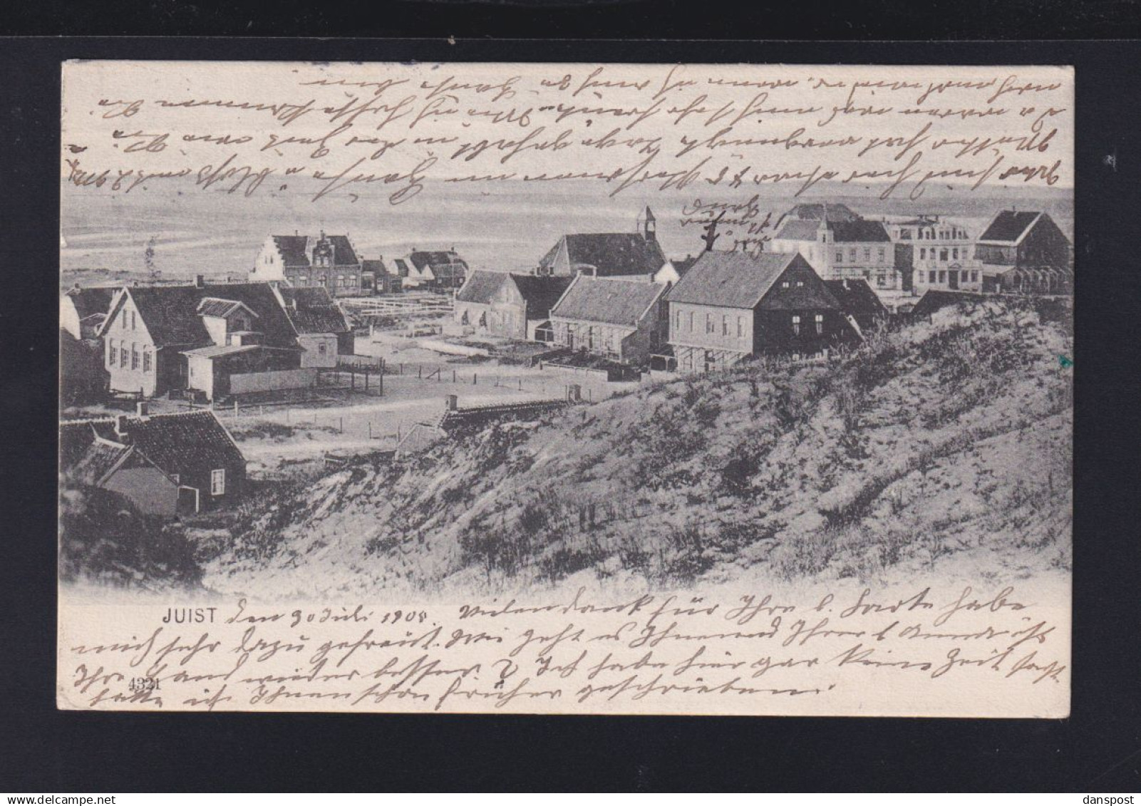 Dt. Reich AK Juist 1905