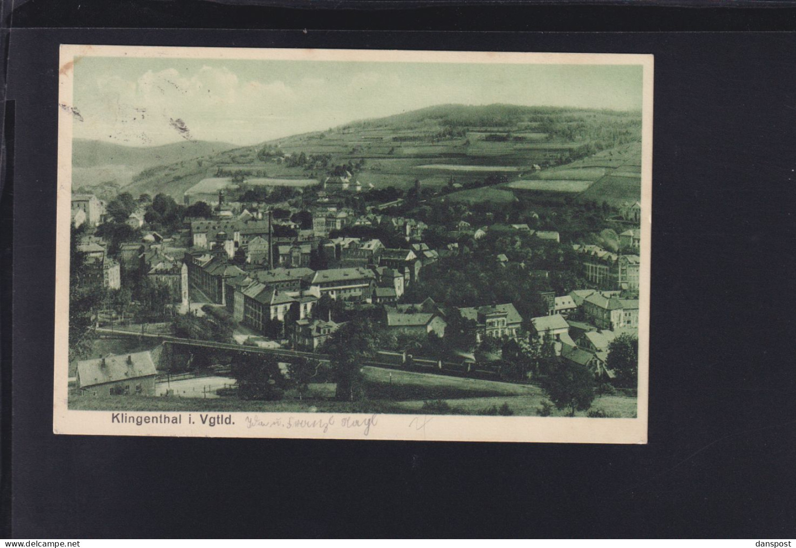 Dt. Reich AK Klingenthal Panorama