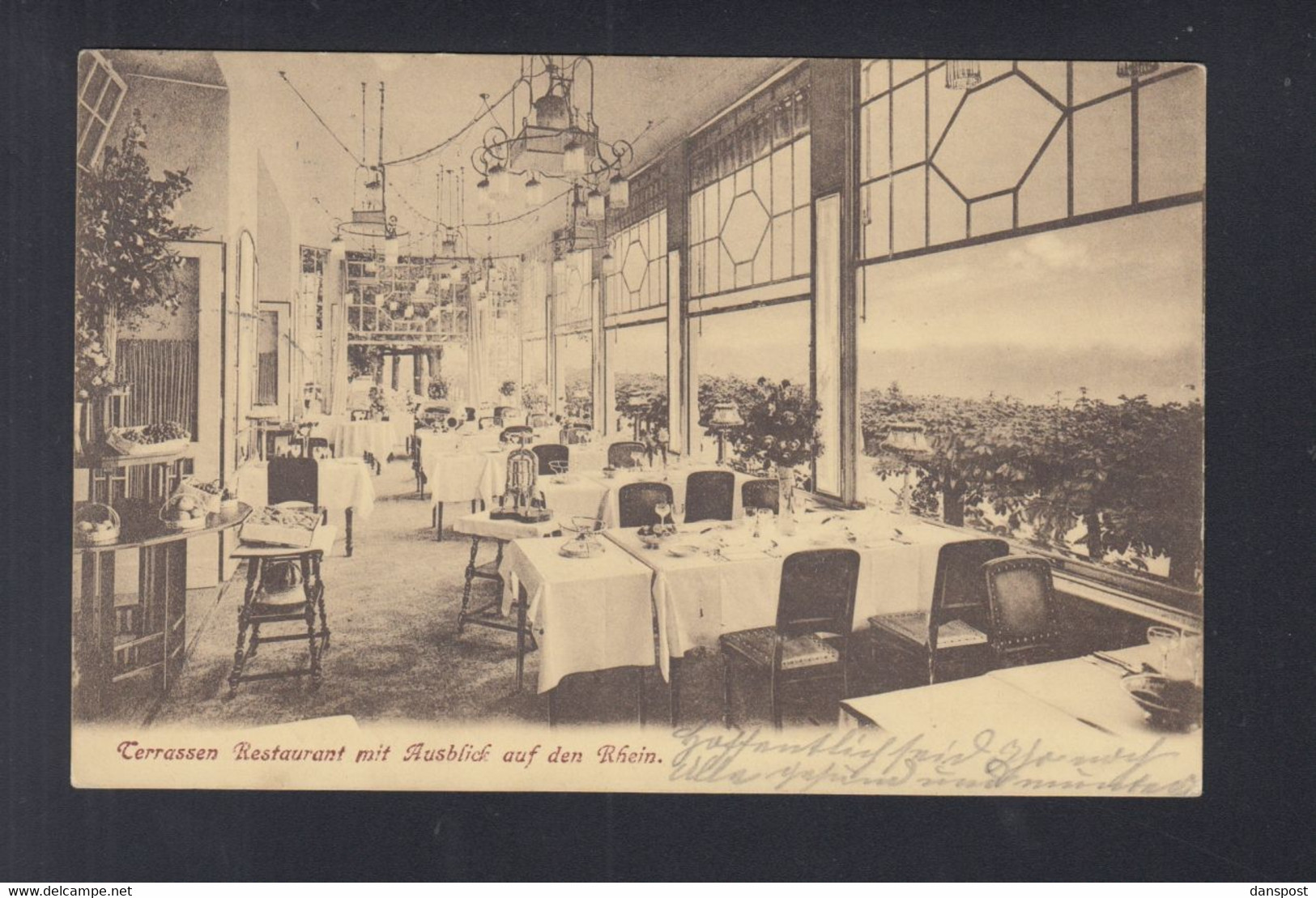 Dt. Reich AK Königswinter Grand Hotel Mattern 1910
