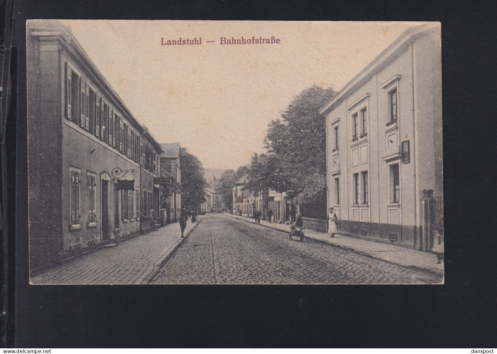 Dt. Reich AK Landstuhl Bahnhofstrasse