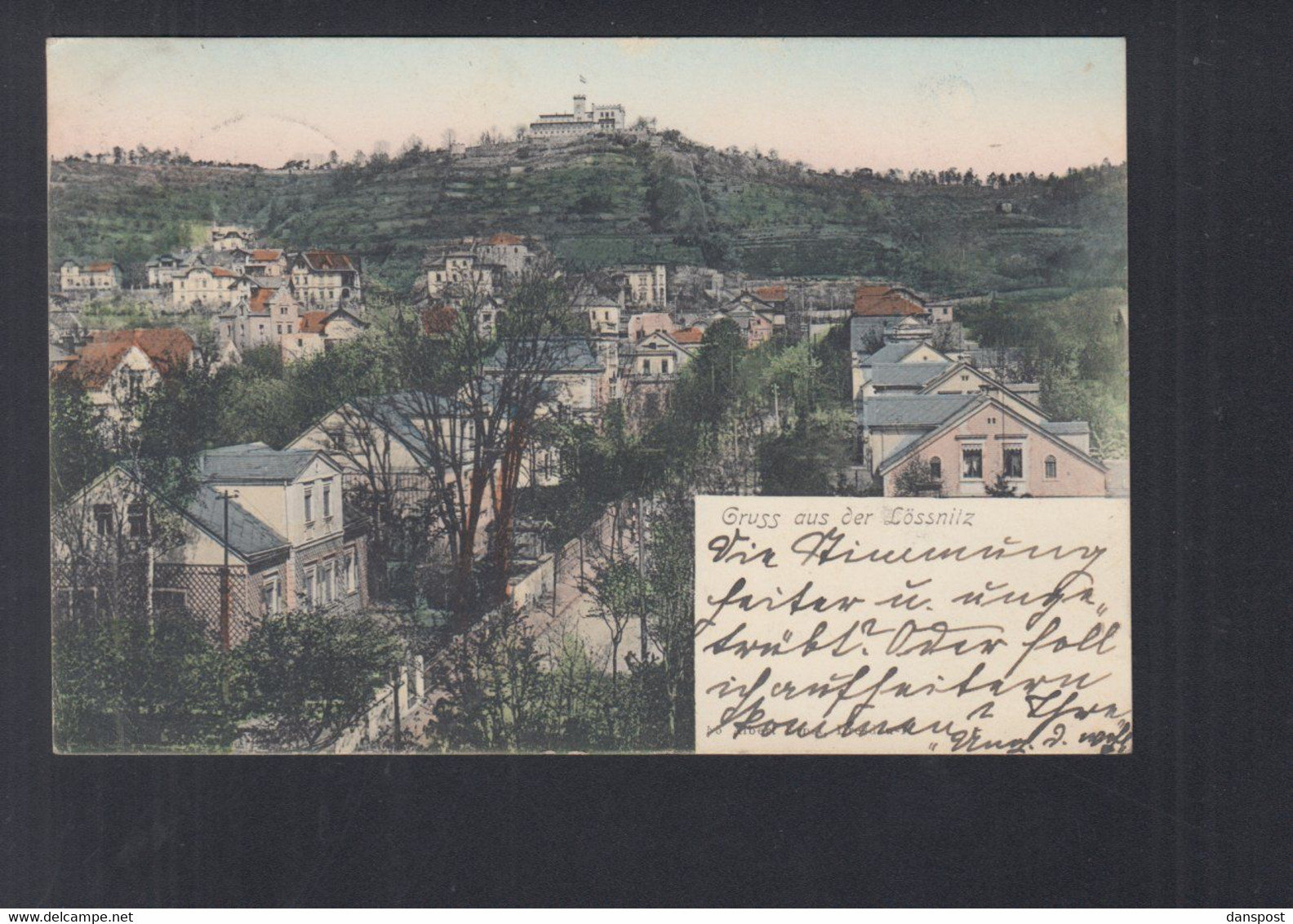 Dt. Reich AK Lössnitz 1906