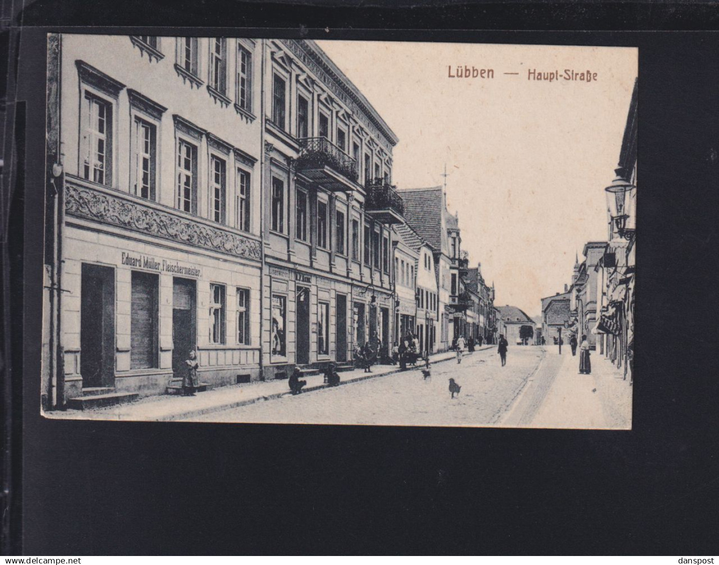 Dt. Reich AK Lübben Hauptstrasse