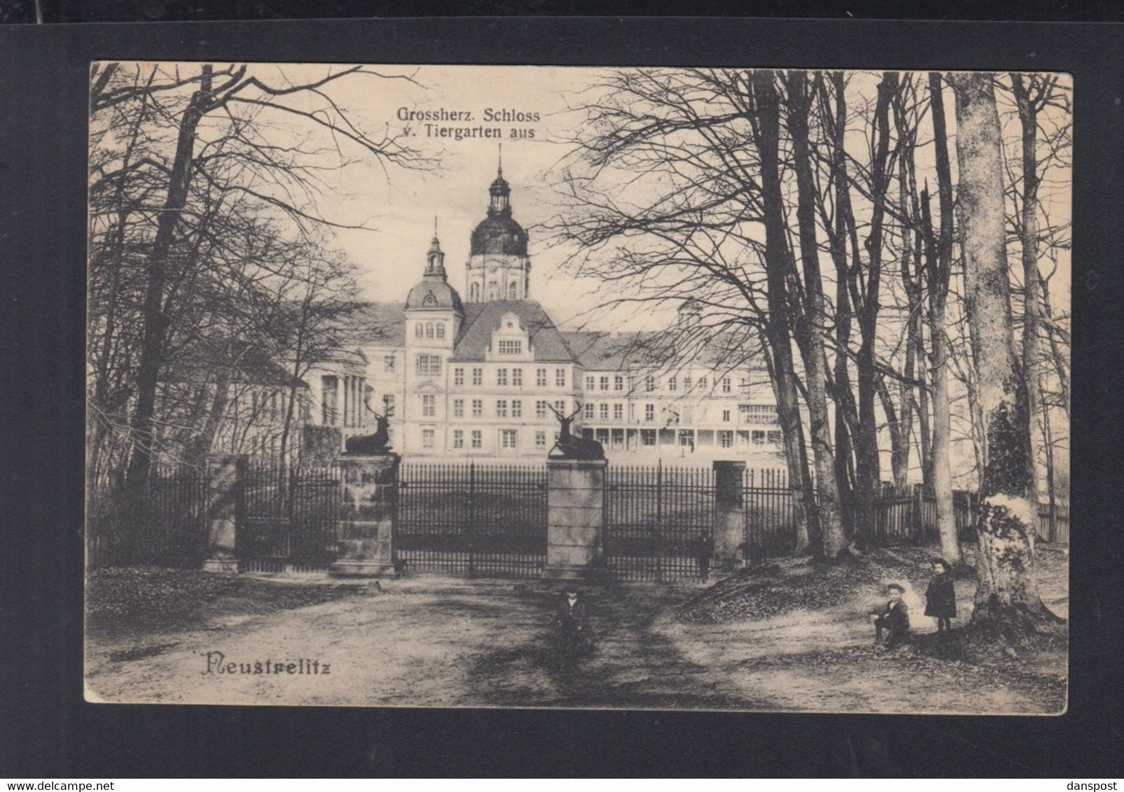 Dt. Reich AK Neustrelitz Schloss 1915