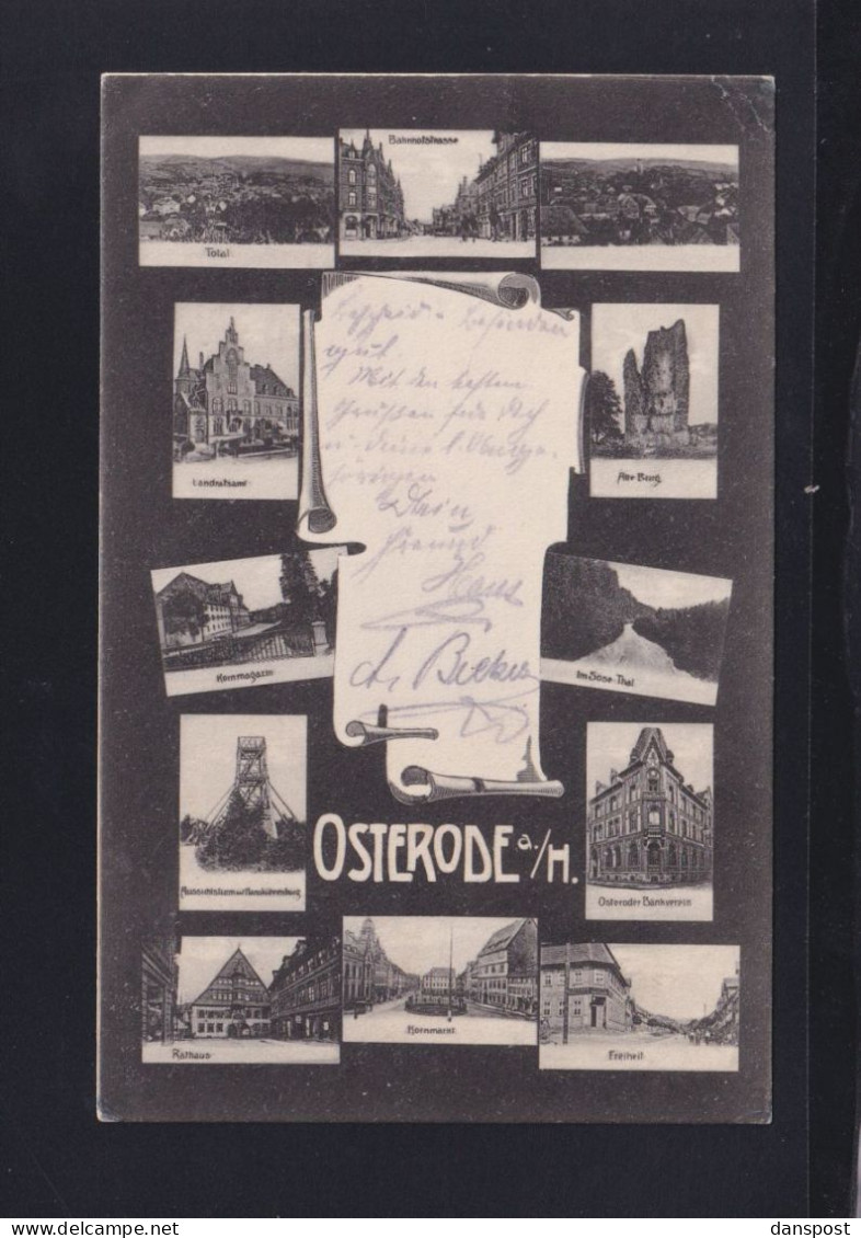 Dt. Reich AK Osterode  mehrere Ansichten