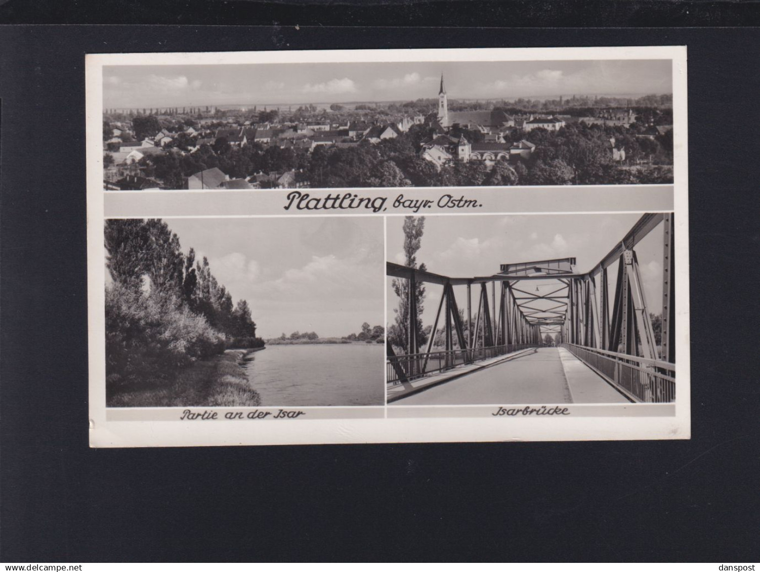 Dt. Reich AK Plattling 1939