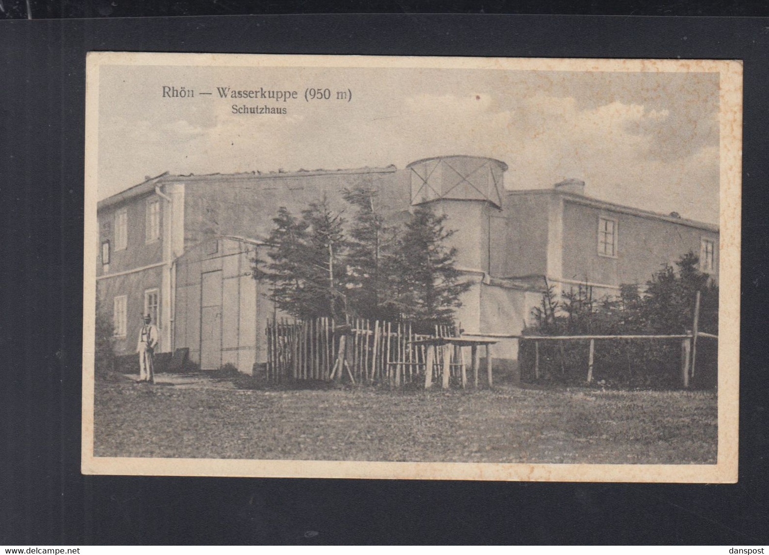 Dt. Reich AK Rhön Wasserkuppe Schutzhaus 1932