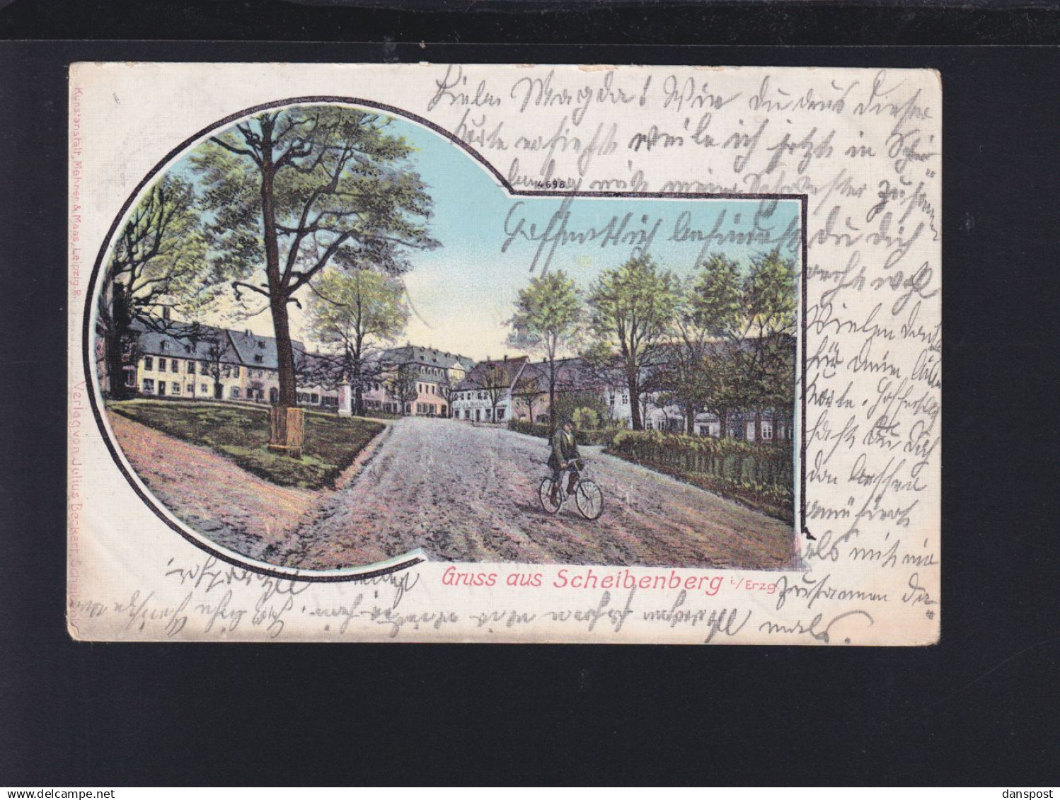 Dt. Reich AK Scheibenberg 1908