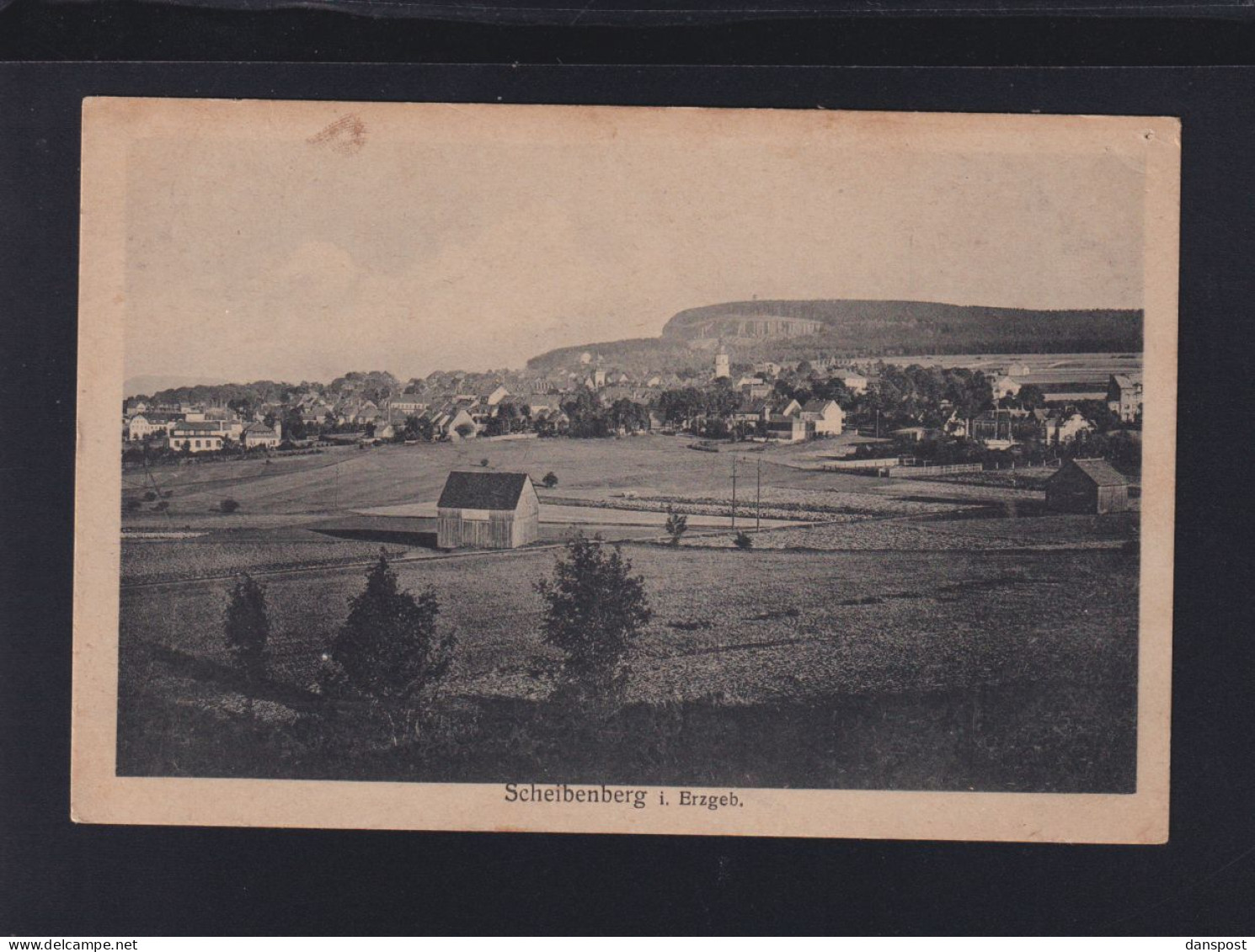 Dt. Reich AK Scheibenberg ungebraucht