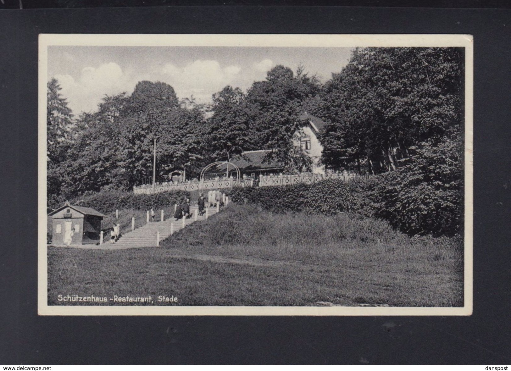 Dt. Reich AK Stade Schützenhaus Restaurant 1931