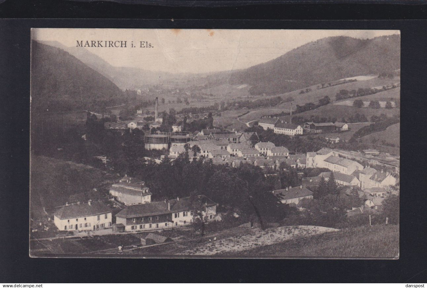 Dt. Reich Frankreich France Elsass AK Markirch 1915