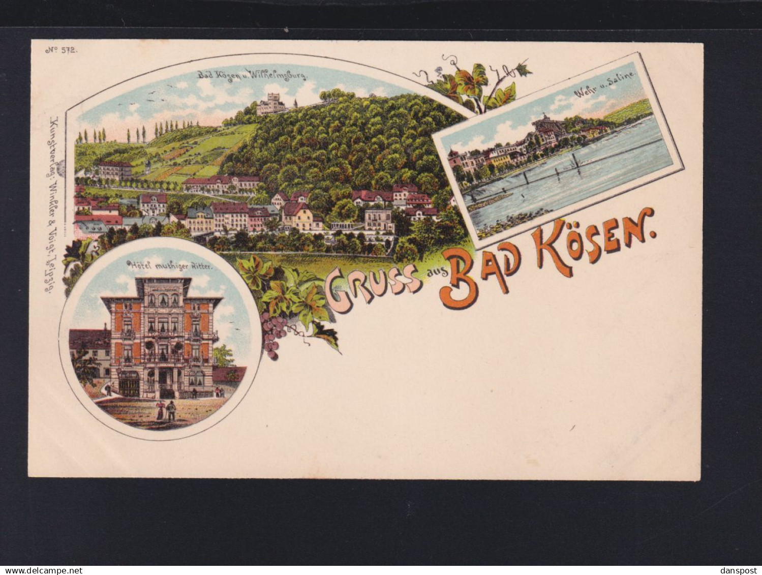 Dt. Reich Litho Bad Kösen