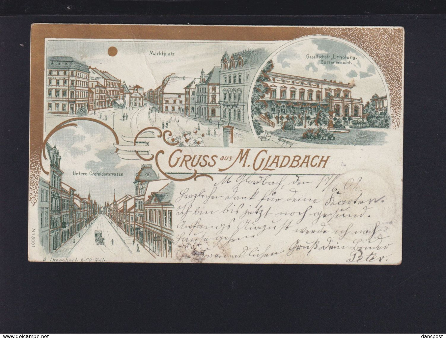 Dt. Reich Litho Mönchengladbach 1902
