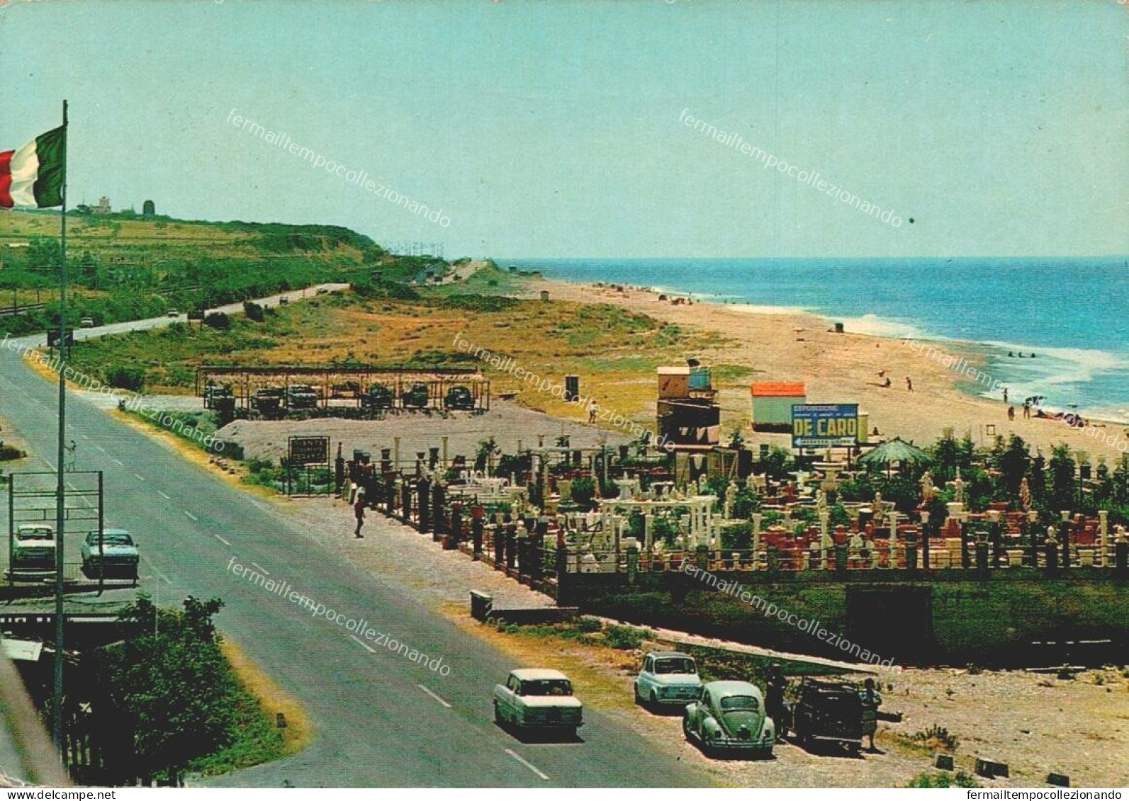 du1023 cartolina gizzeria lido lamezia terme provincia di vibo valentia