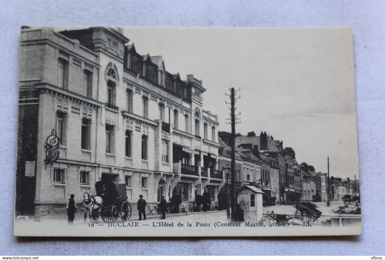 Duclair, l'hôtel de la poste, Seine Maritime 76