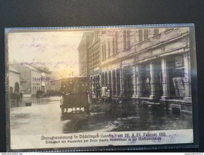 Luxembourg carte Dudelange 1910