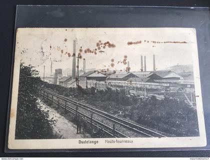 Luxembourg dudelange 1917 hauts-fourneaux ARBED