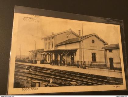 Luxembourg Dudelange gare 1923