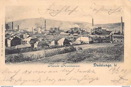 Luxembourg - DUDELANGE - Hauts-Fourneaux - Ed. Charles Bernhoeft 813