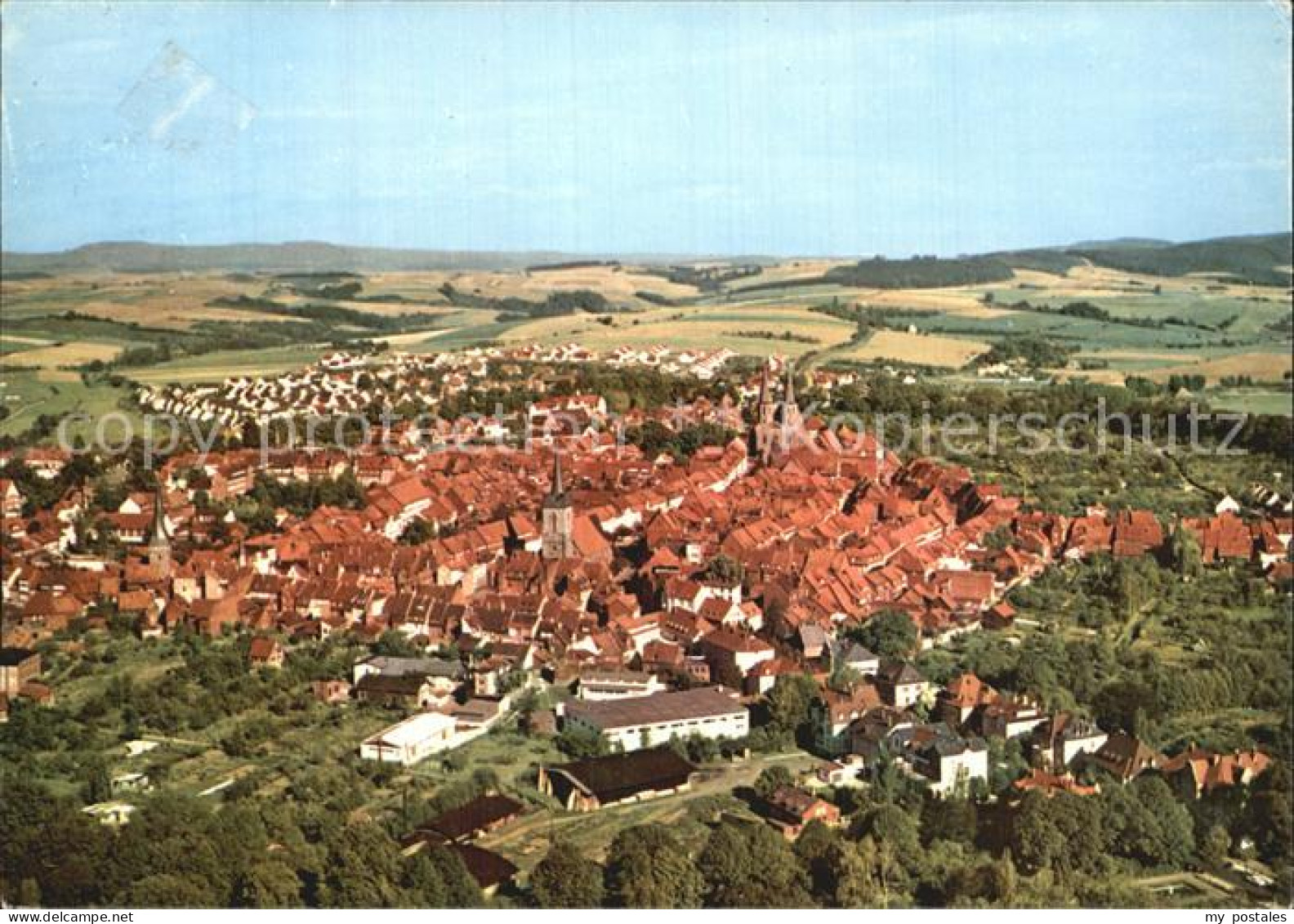 Duderstadt Niedersachsen Fliegeraufnahme