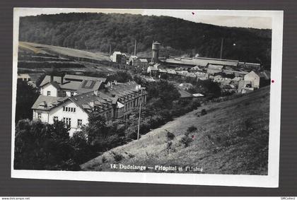 Dudelange, l'hopital et l'usine (A25p9)
