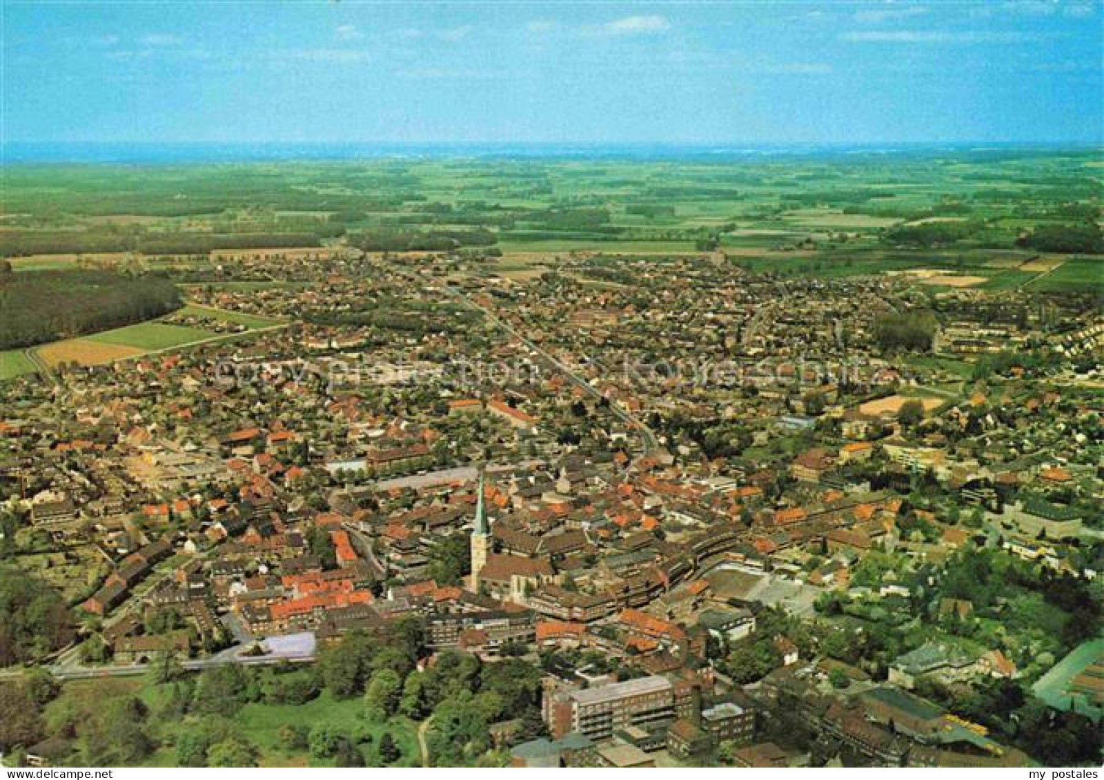 Duelmen Coesfeld NRW Fliegeraufnahme