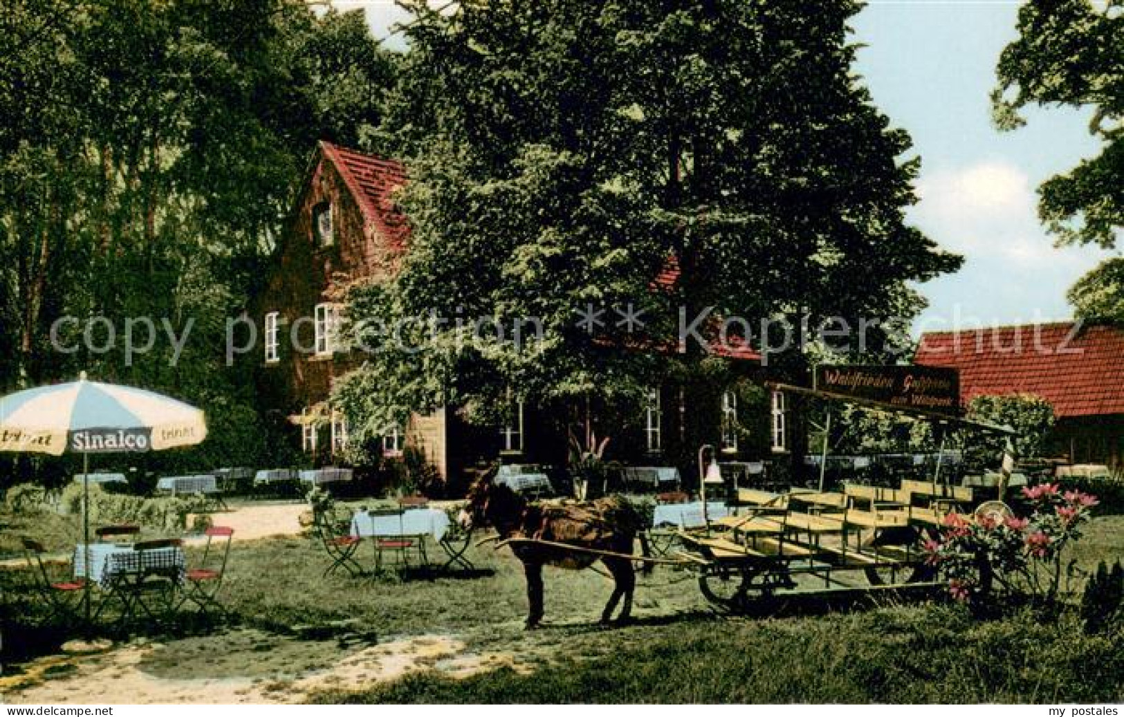 Duelmen Gasthaus Waldfrieden am Wildpark Terrasse