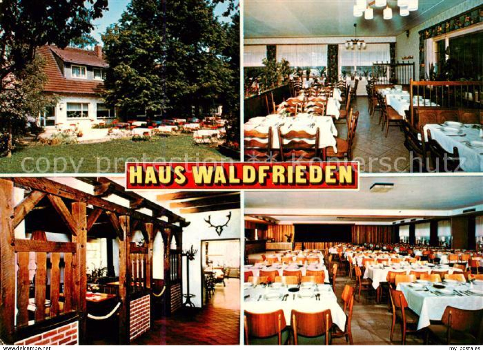Duelmen Gasthaus Waldfrieden Gastraeume