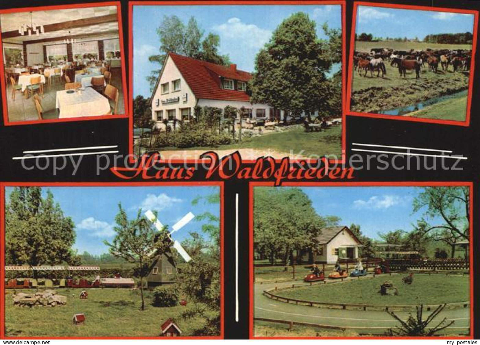 Duelmen Gasthaus Waldfrieden Wildpark Kinder Eisenbahn Maerchenwald