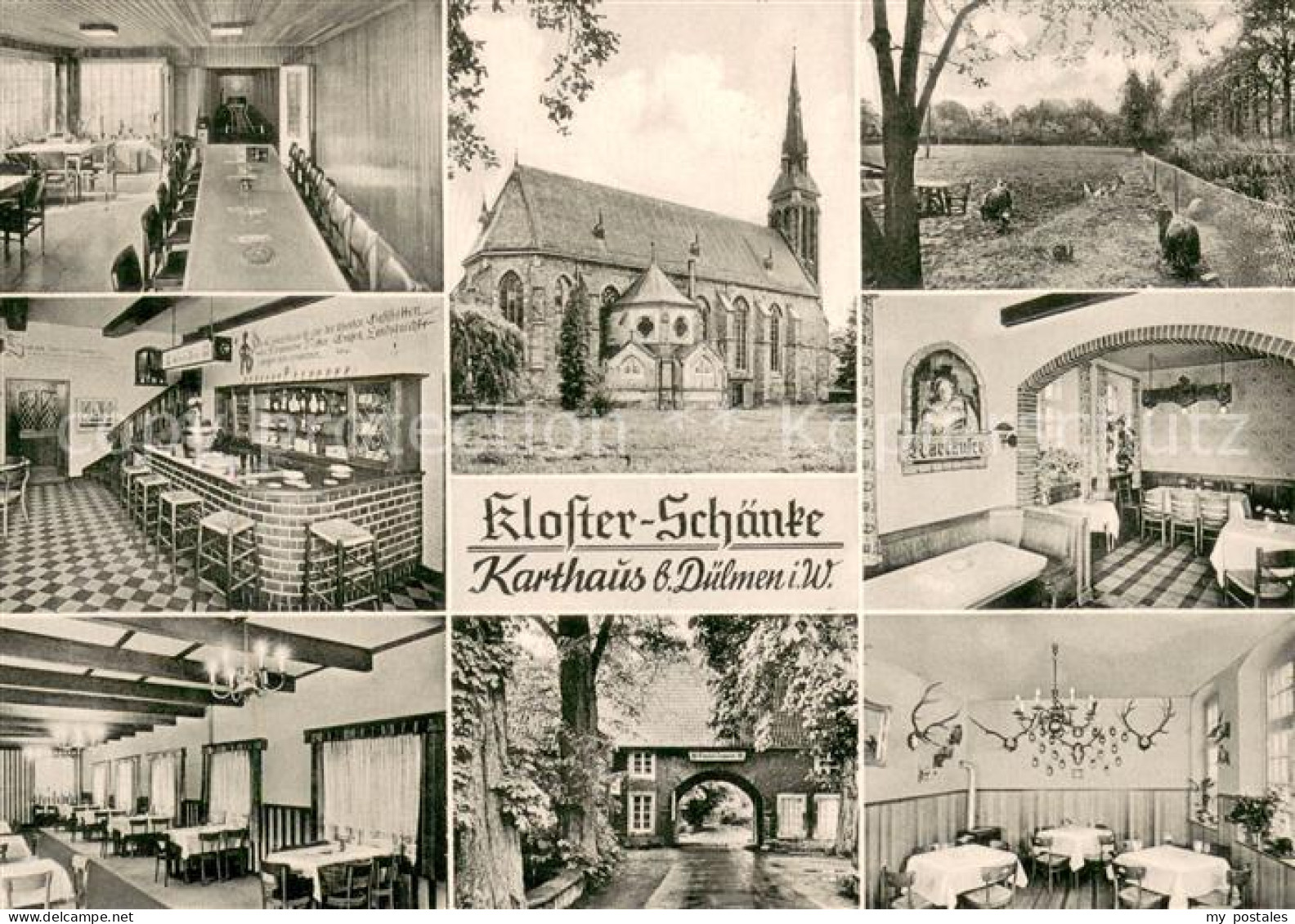 Duelmen Kloster Schaenke Karthaus Gastraeume Bar