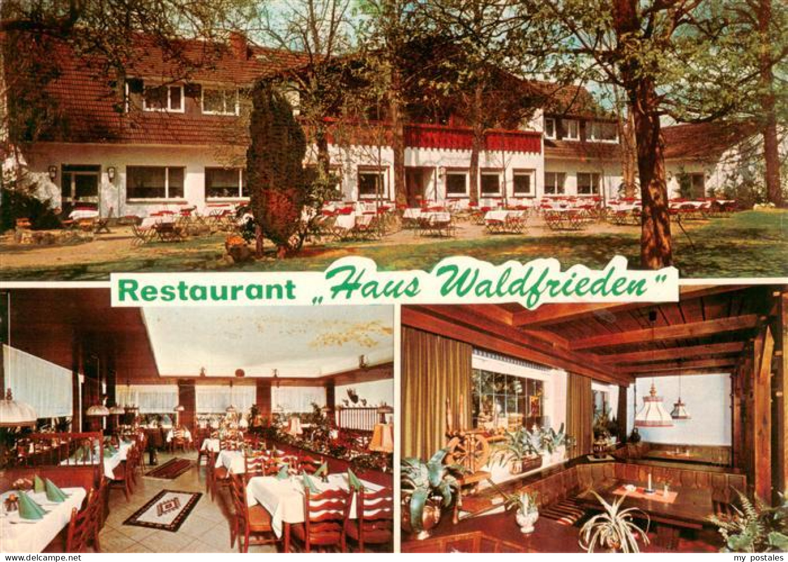 Duelmen Restaurant Haus Waldfrieden am Wildpark Gastraeume