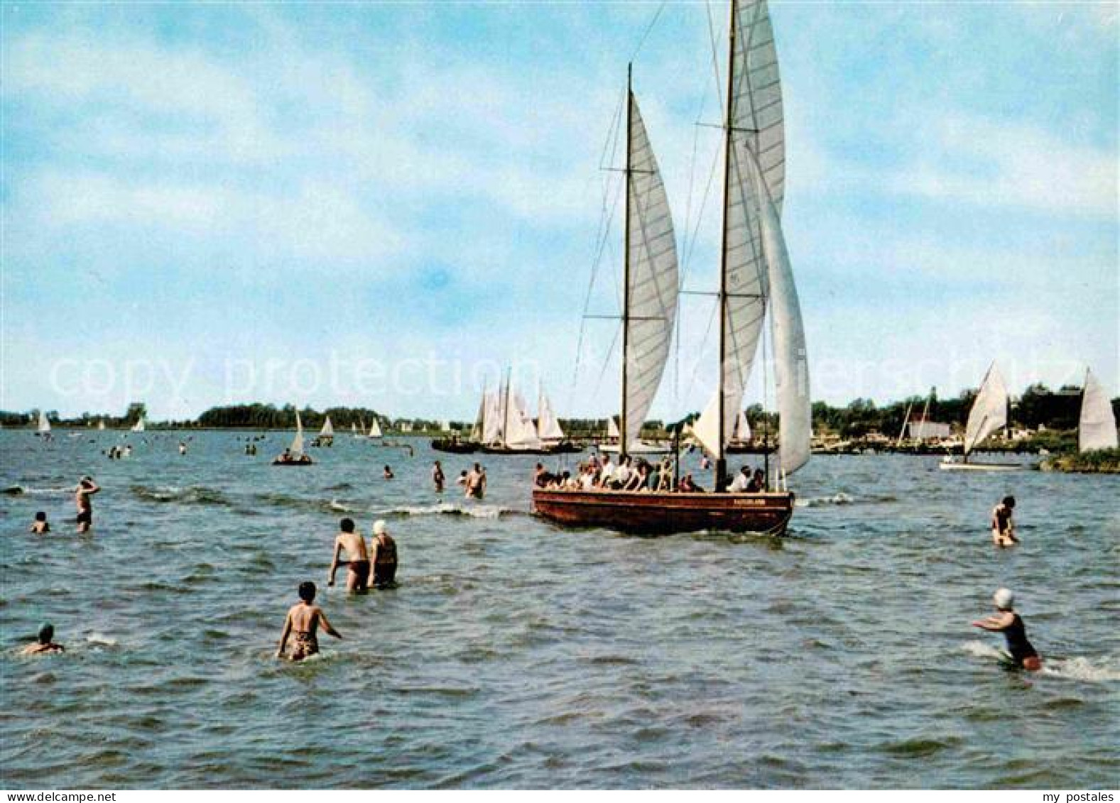 Duemmersee Diepholz Badestrand Segeln
