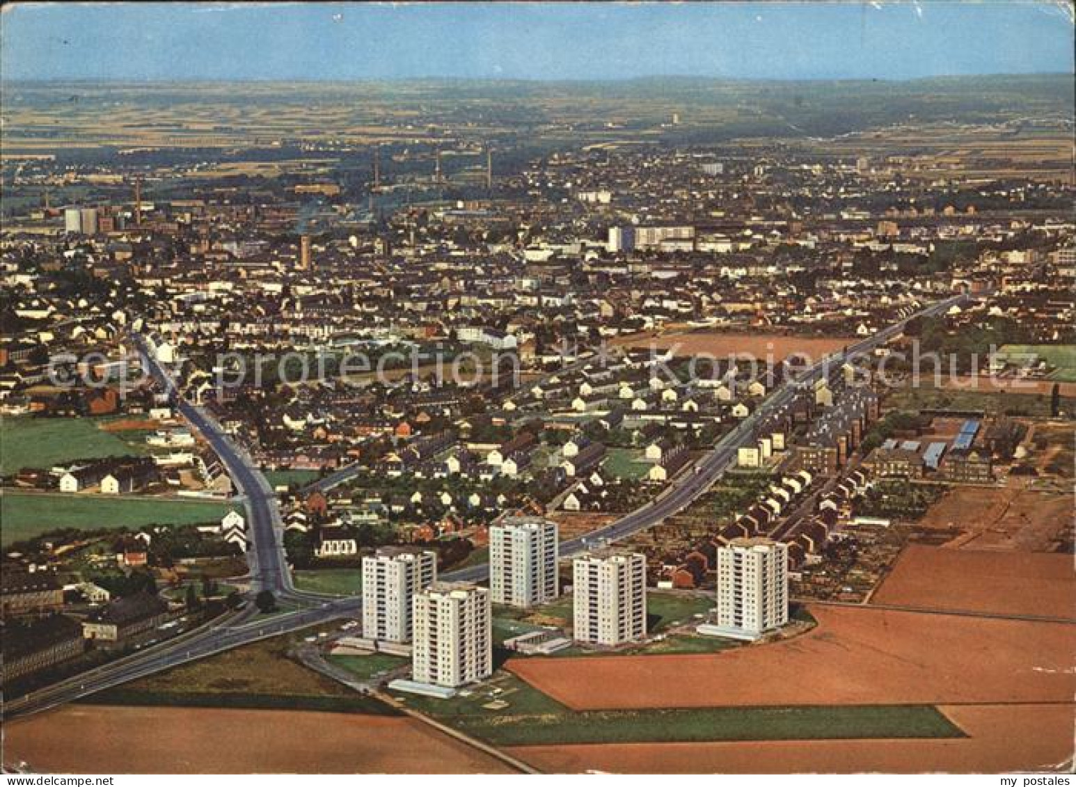 Dueren Rheinland Fliegeraufnahme