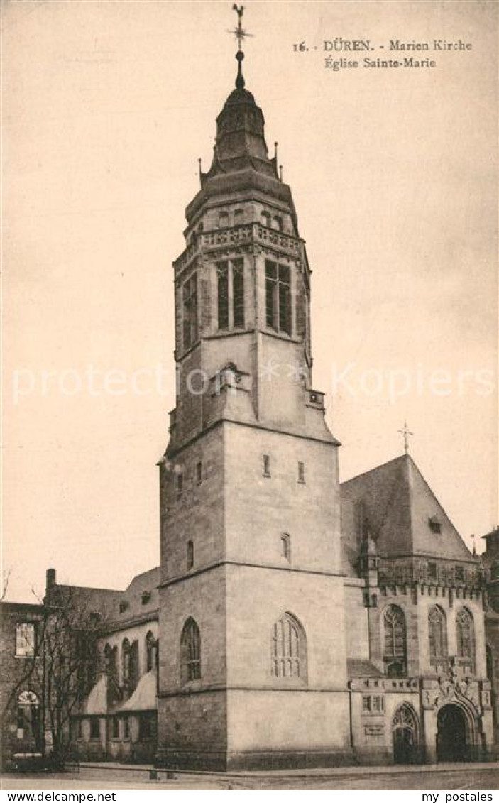 Dueren Rheinland Marienkirche