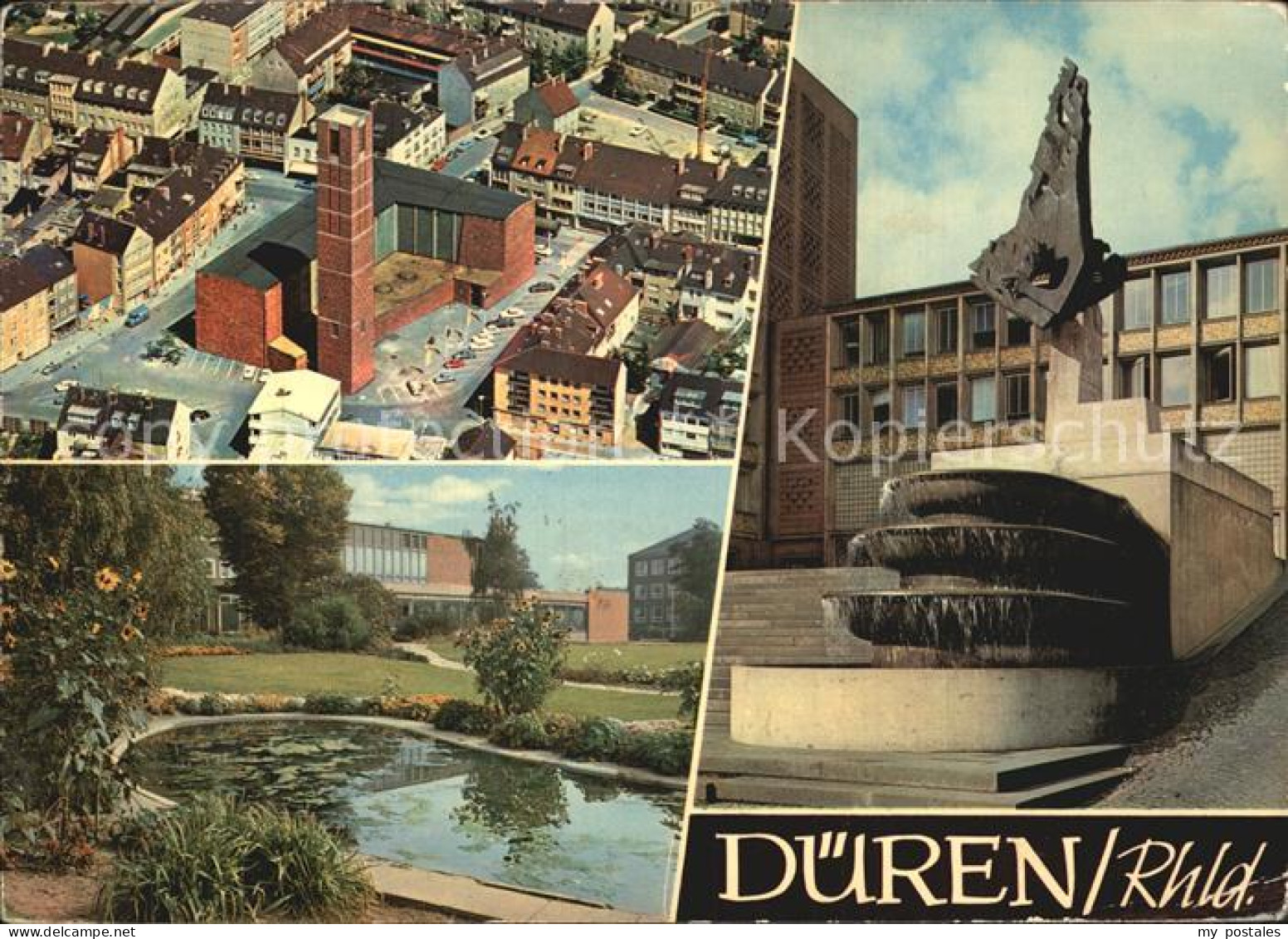 Dueren Rheinland Marienkirche Kriegerdenkmal