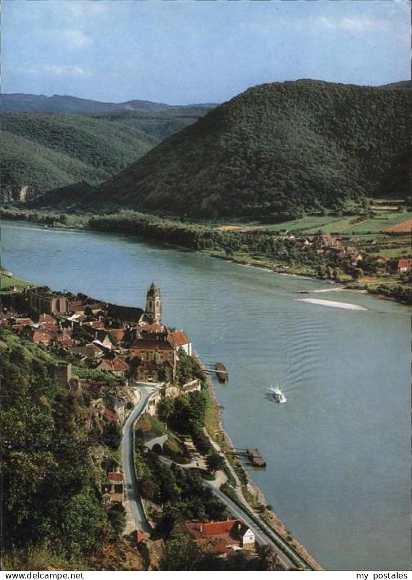 Duernstein Wachau Fliegeraufnahme Wachau