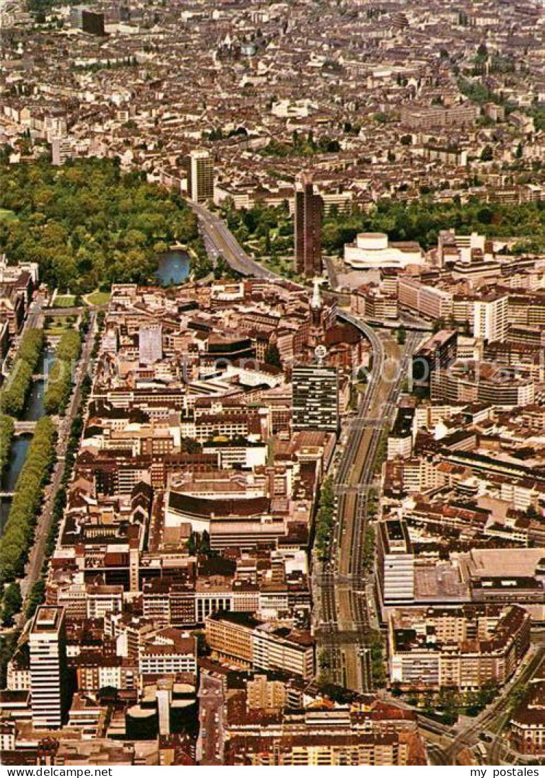 Duesseldorf Fliegeraufnahme