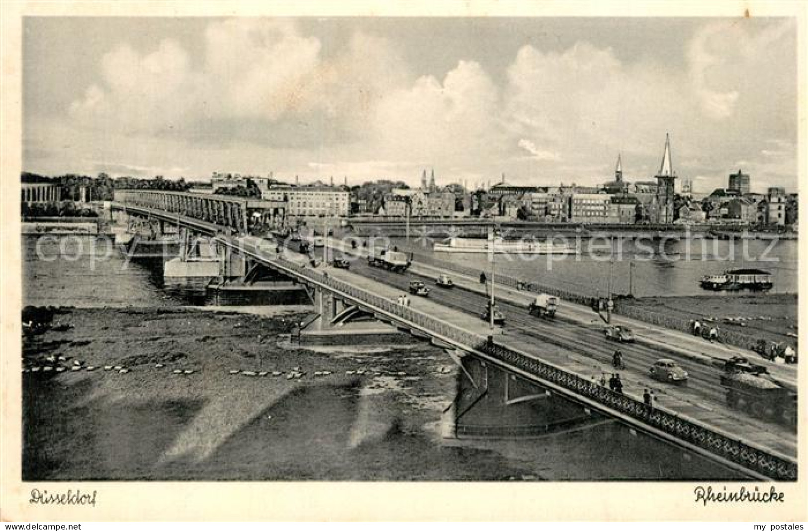 Duesseldorf Rheinbruecke