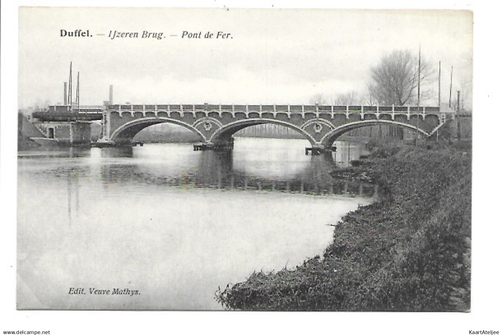 Duffel - IJzeren brug.