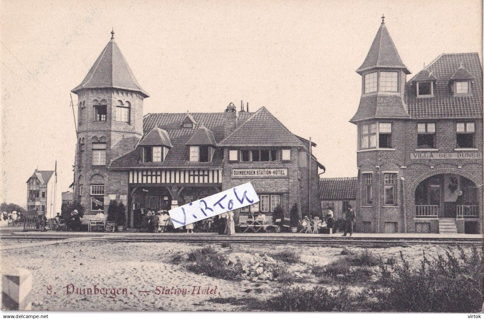 Duinbergen :   station Hotel