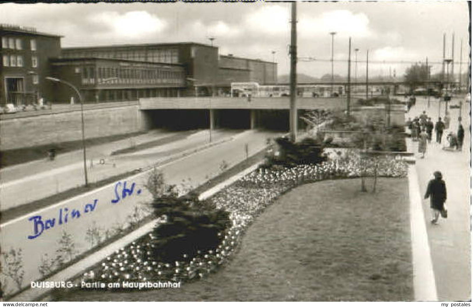 Duisburg Ruhr Duisburg Bahnhof o 1963