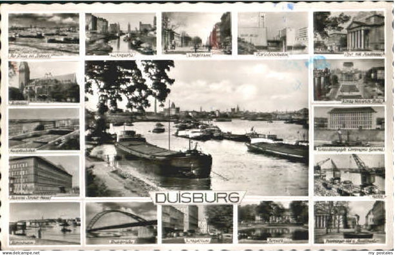 Duisburg Ruhr Duisburg  x 1956