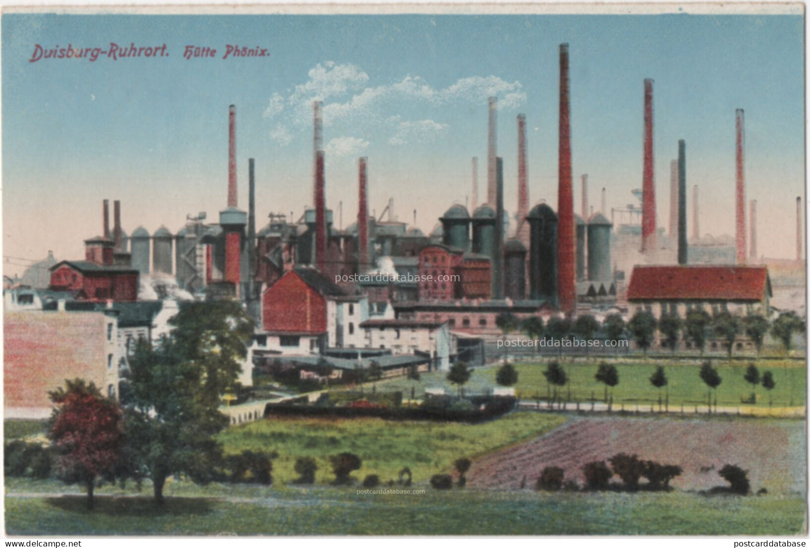 Duisburg-Ruhrort - Hütte Phönix - & industry