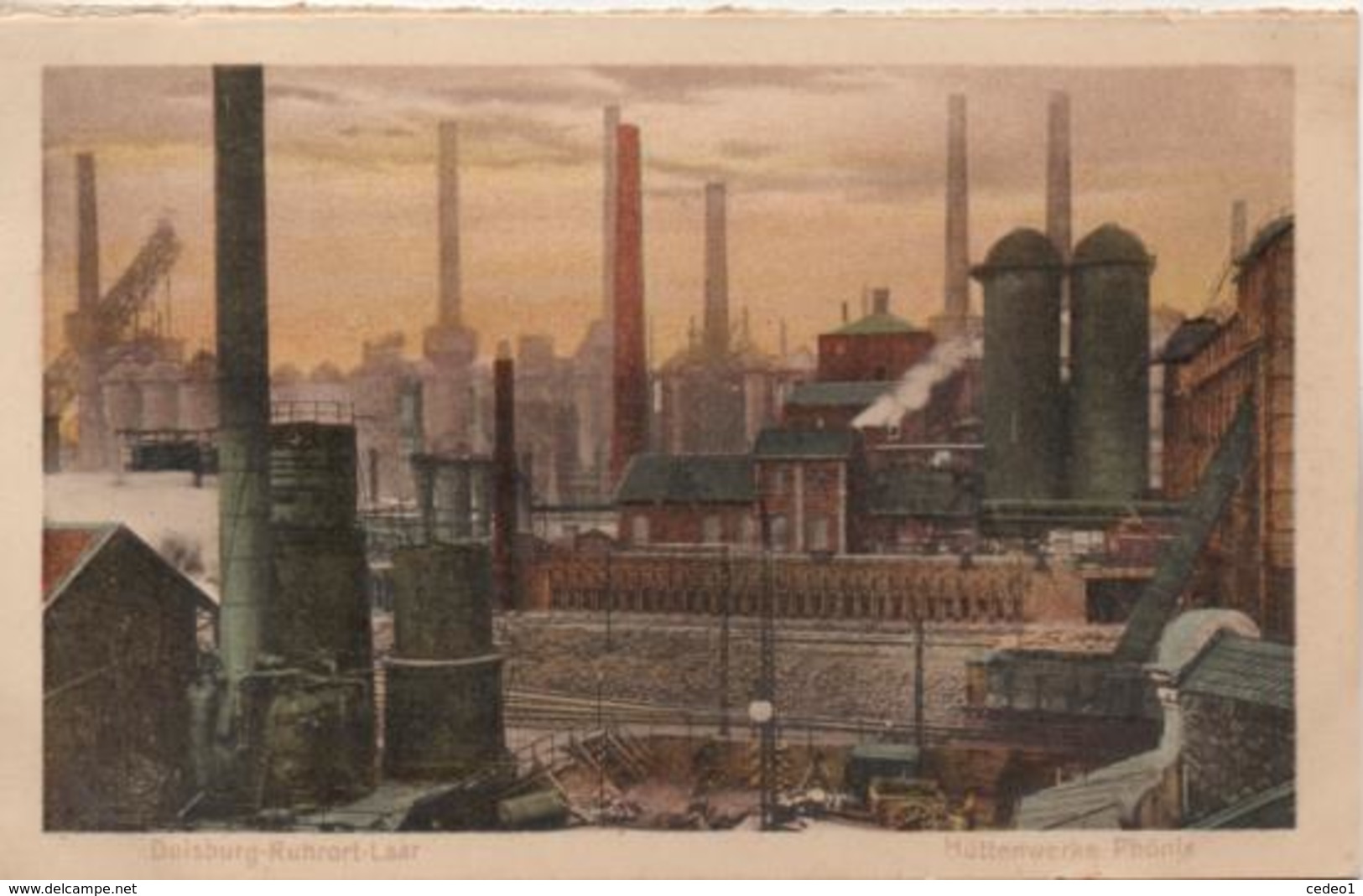 DUISBURG RUHRORT LAAR  HUTTENWERKE PHONIX